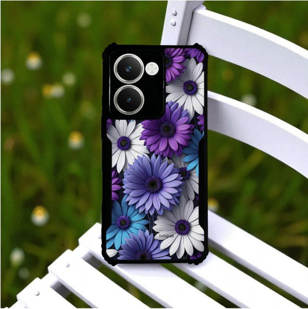Violet Bloom Mobile Cover For REALME P3 Ultra