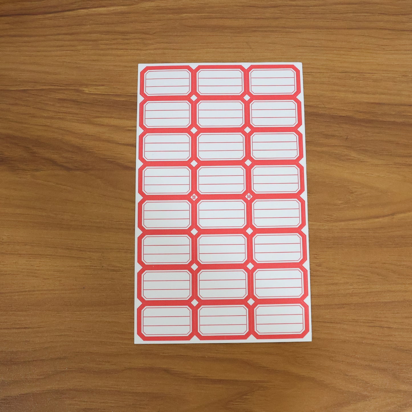 1 Sheets Self-Adhesive Label Stickers