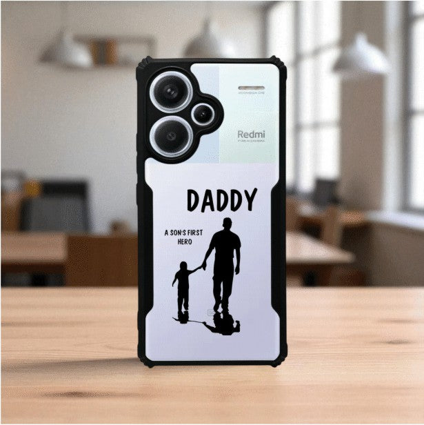 Daddy and Son Mobile Cover For Redmi Note 13 Pro Plus