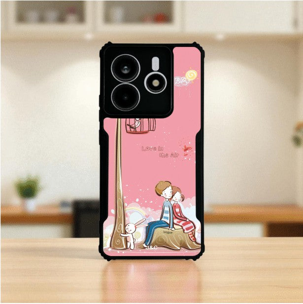 Love in the Air Mobile Cover For Redmi Note 14