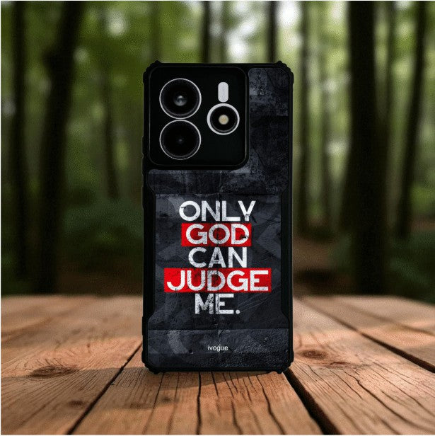 Only God Can Judge Me Mobile Cover For Redmi Note 14