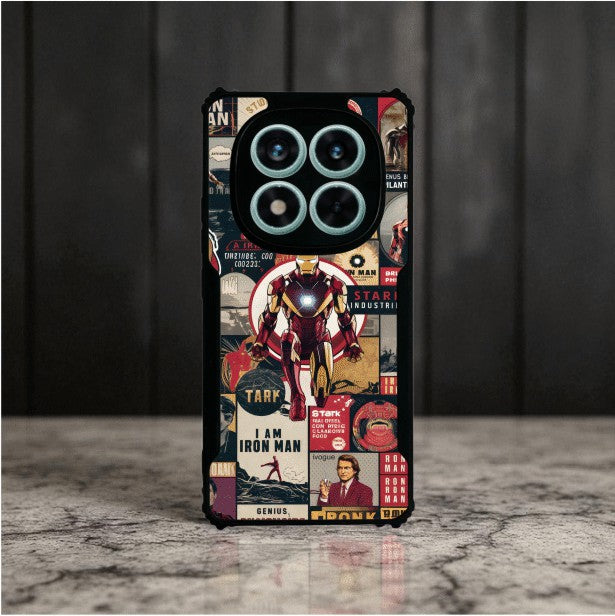 Iron Man Mobile Cover For Redmi Note 14 Pro