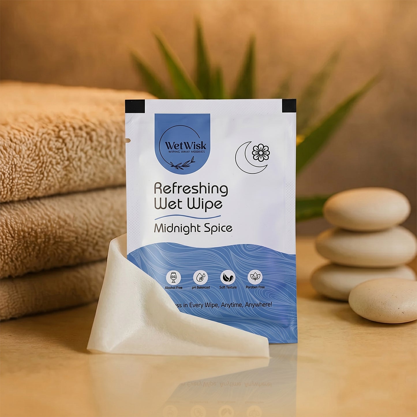 Midnight spice soft wipe pack