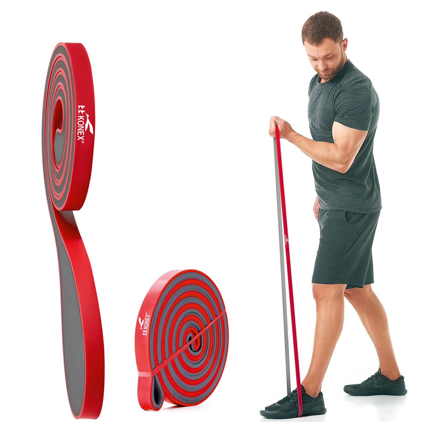 Heavy-Duty Resistance Exercise Band 2080×13 mm