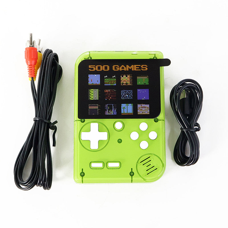 Sameo DreamBoy Retro Handheld Gaming Console with 500 Built-in Classic Games – Portable Mini Game Player with TV Output and USB Charging