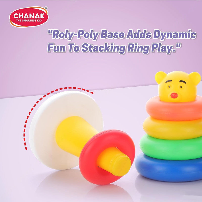 Colorful Stacking Ring Toy for Kids - Educational Development & Fun