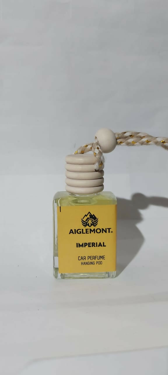 Aiglemont Imperial Car Perfume Hanging Pod 10ml | Long-Lasting Car Air Freshener | Premium Car Interior Accessory