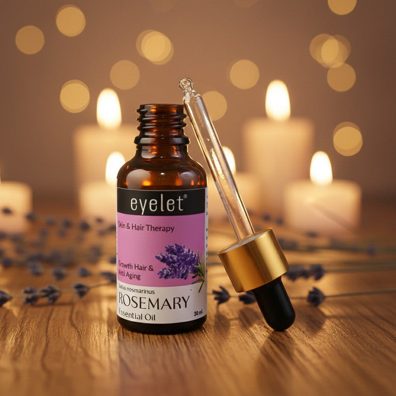 Eyelet Rosemary Essential Oil for Hair Growth Support & Scalp Refreshment – 30ML