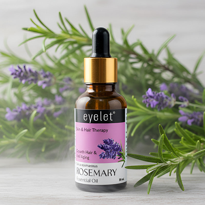 Eyelet Rosemary Essential Oil for Hair Growth Support & Scalp Refreshment – 30ML