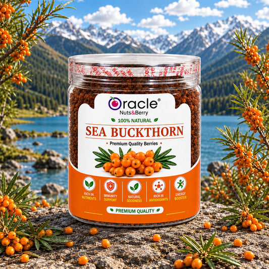 Sea Buckthorn Berries Premium Natural Dried Superfood Rich in Pure Goodness (100g)