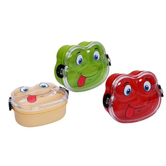 Froggy Shaped Double Layer Lunch Box for Kids