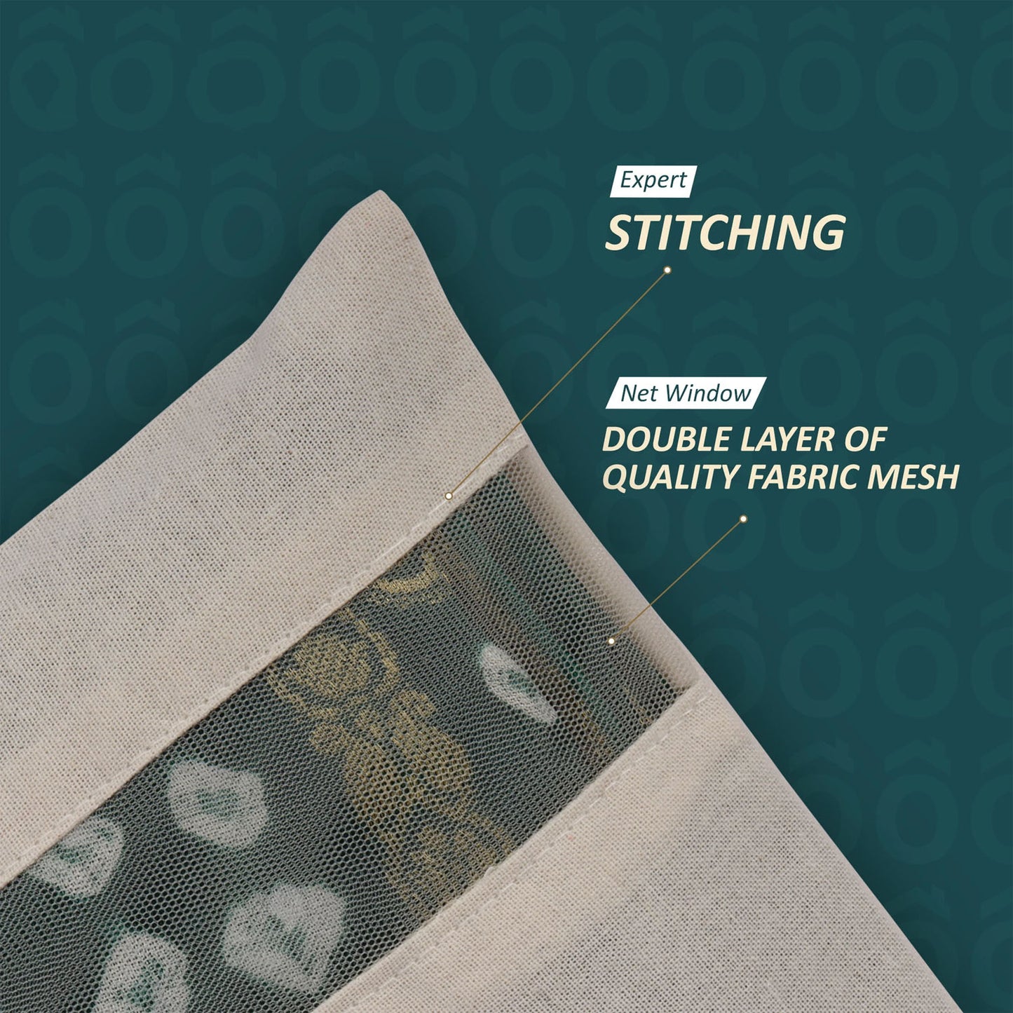 Zip Closure Saree Storage Bag (14.5x16.5 cm, Pack of 6)