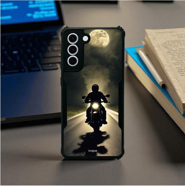 Bike Rider Mobile Cover For Samsung S21 Fe