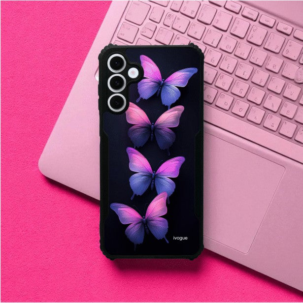 Galaxy Butterflies Mobile Cover For Samsung A05S
