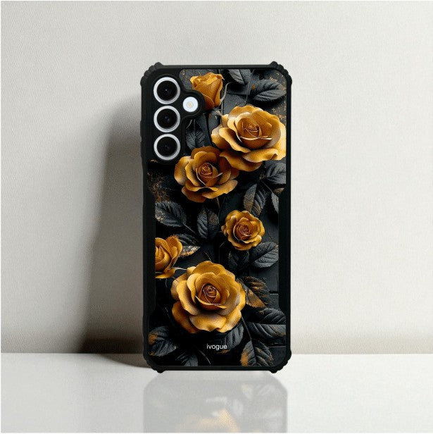 Golden Rose Mobile Cover For Samsung A05S