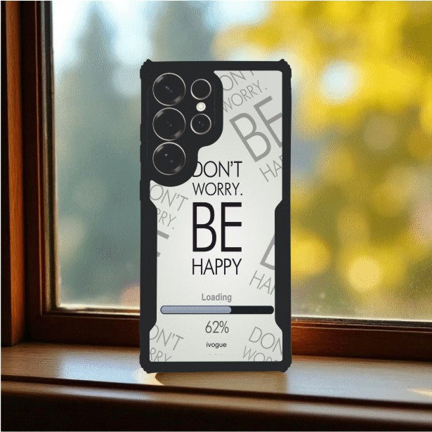 Be Happy Mobile Cover For Samsung S25 Ultra