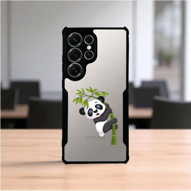 Panda and Tree Mobile Cover For Samsung S24 Ultra