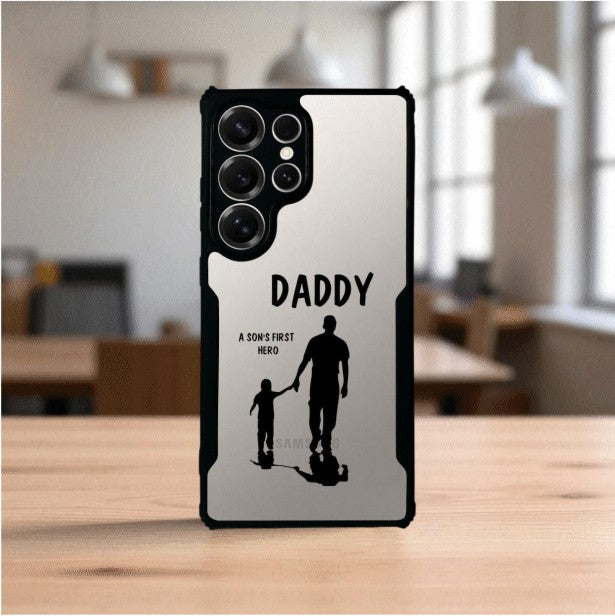 Daddy and Son Mobile Cover For Samsung S25 Ultra