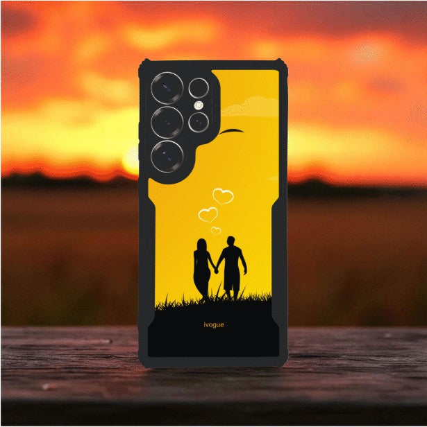 Sunset Romance Mobile Cover For Samsung S25 Ultra