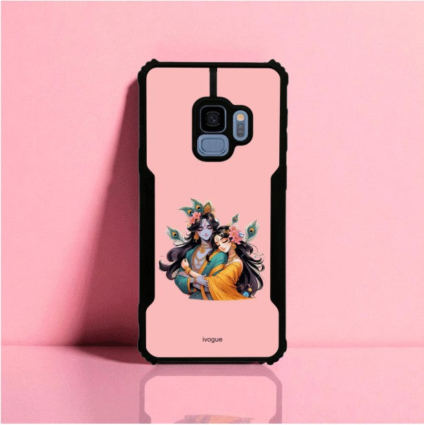 Radha Krishna Bliss Mobile Cover For Samsung S9
