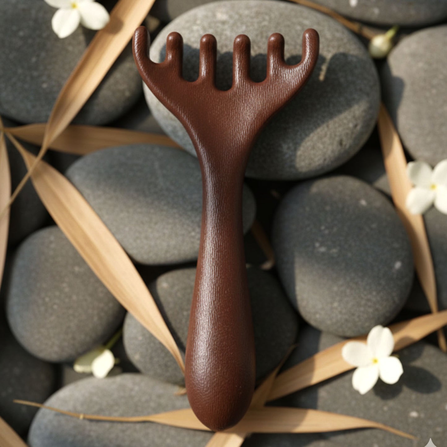 Stress relief scalp massage device