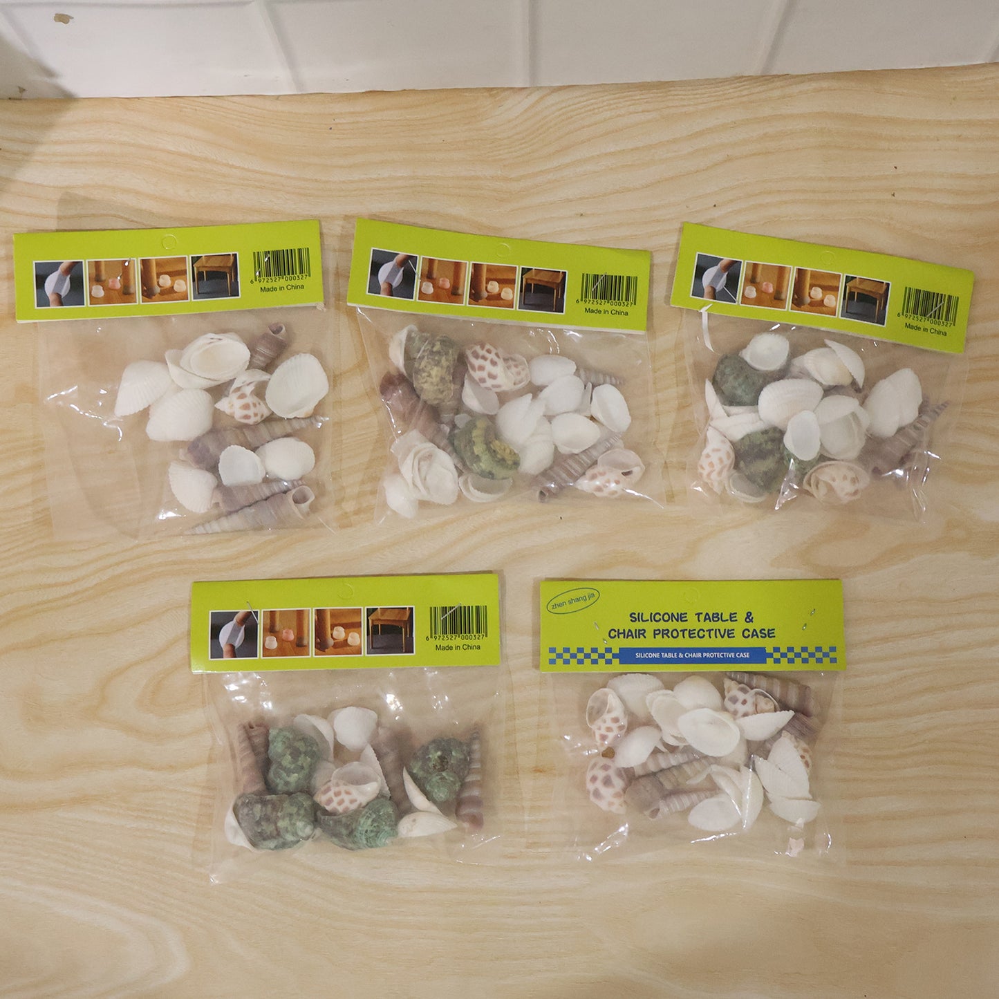 Natural Decorative Sea Shells Set (1 Set)
