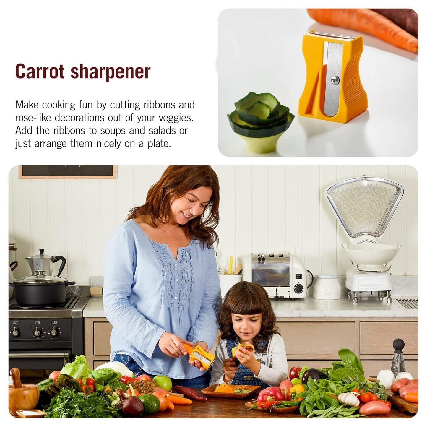 Multipurpose Vegetable Sharpener & Peeler Tool (1 Pc)