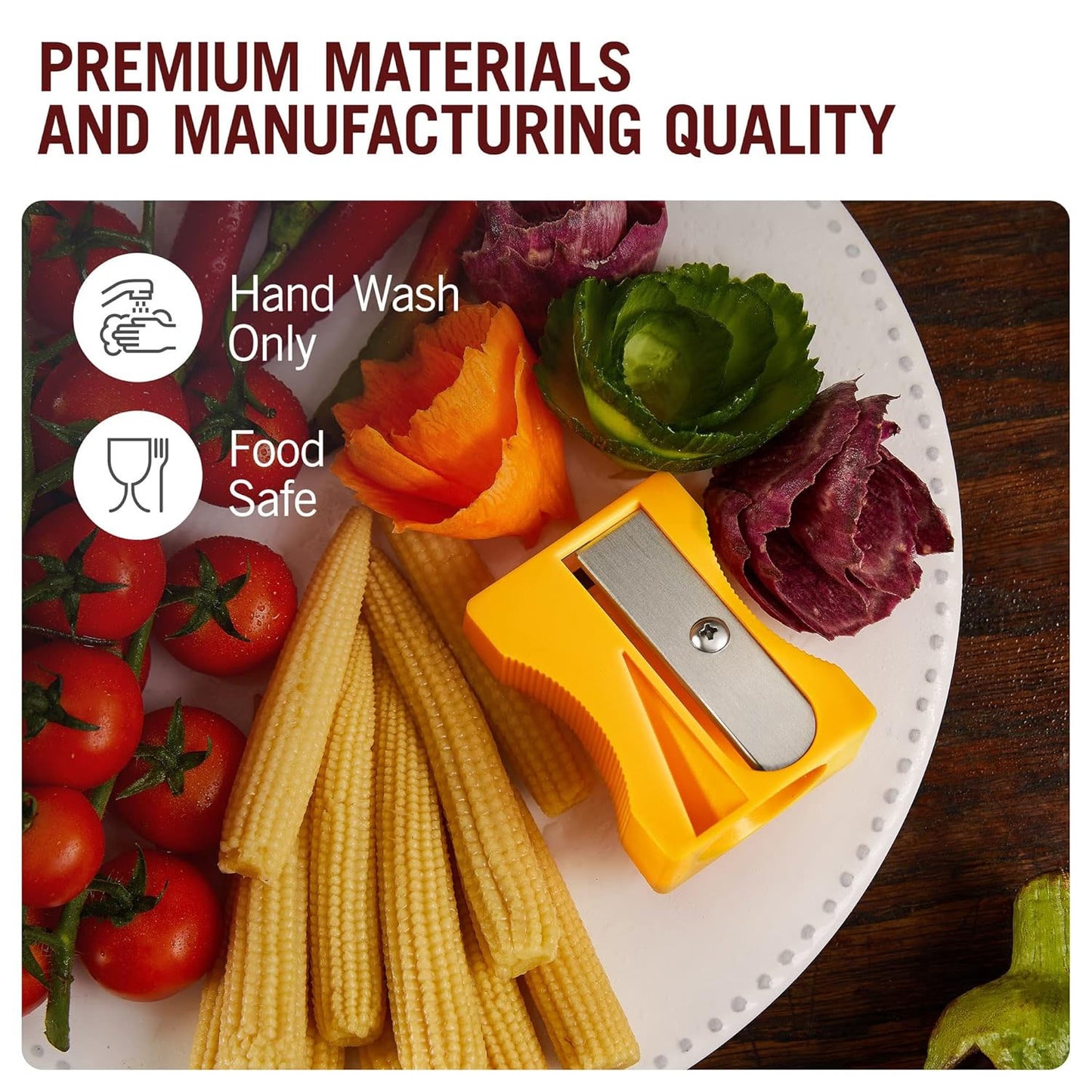 Multipurpose Vegetable Sharpener & Peeler Tool (1 Pc)