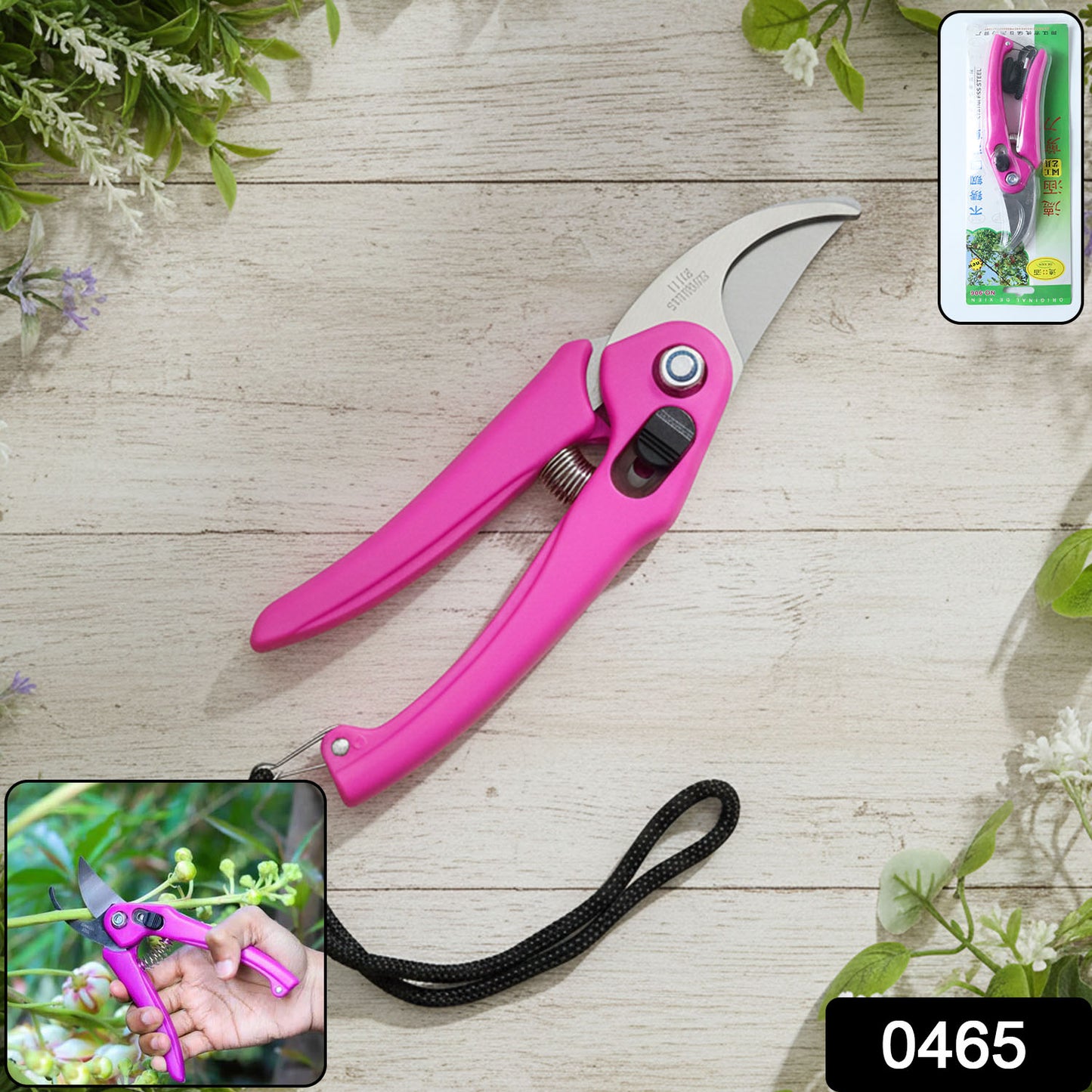 Stainless Steel Garden Scissors, flower cutter