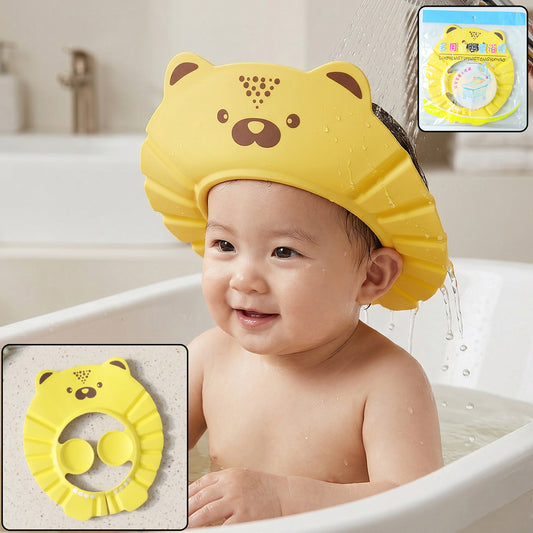 Cute Cartoon Baby Shower Cap Shampoo Bath Hat (1 Pc)