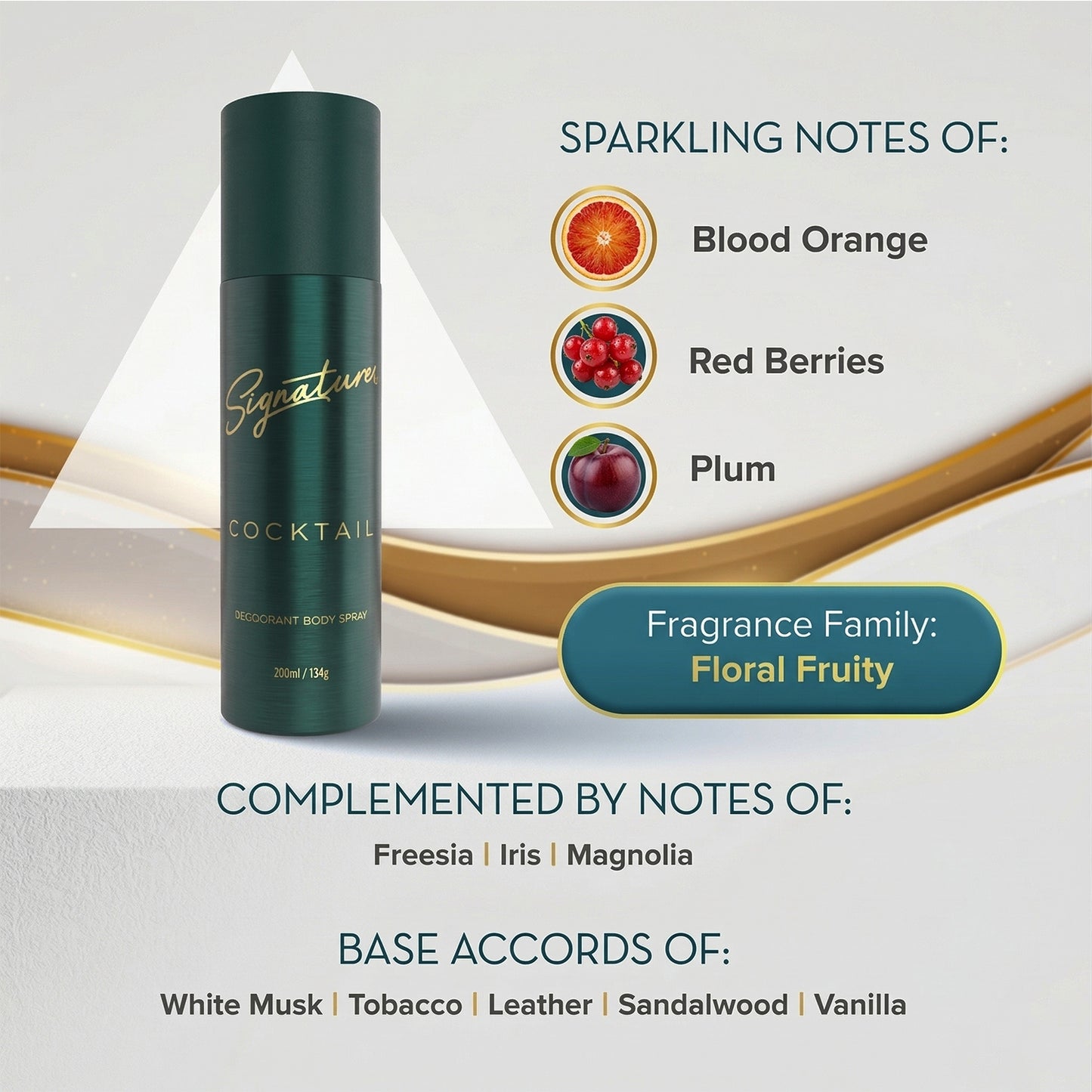 Signature Cocktail Deodorant Body Spray 200 ML (1 Pc)