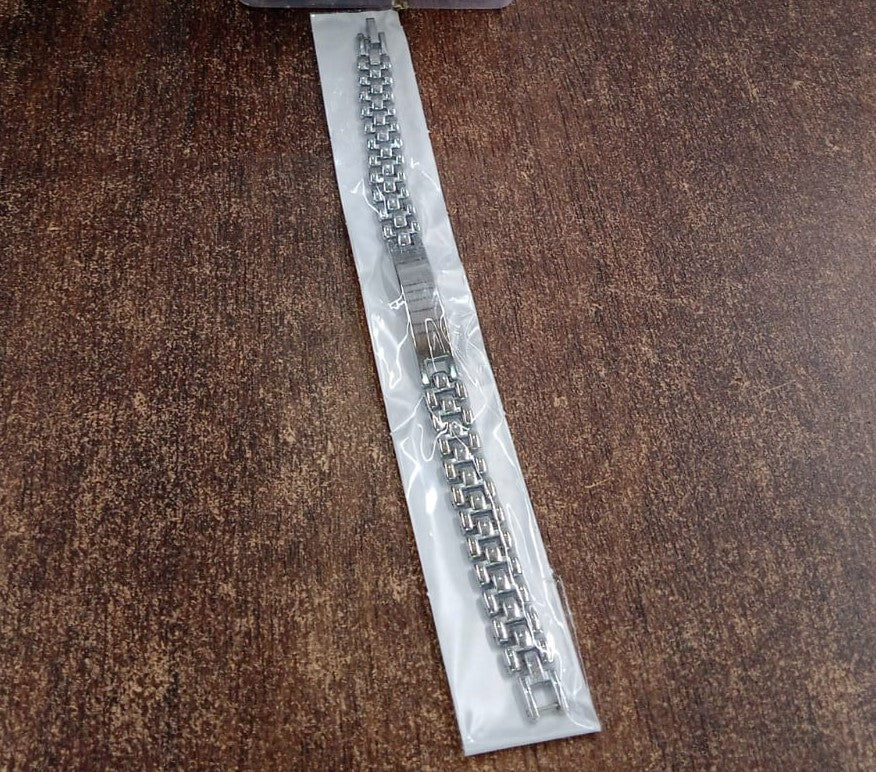 Customized / Personalized Stainless Steel Rakhi Bracelet for Men (1 Pc)