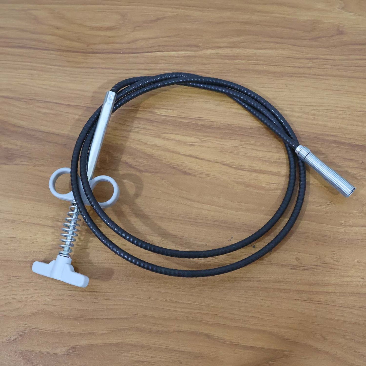 Flexible Spring Drain Cleaning Tool with Hand Grip (1 Pc / 156 Cm)