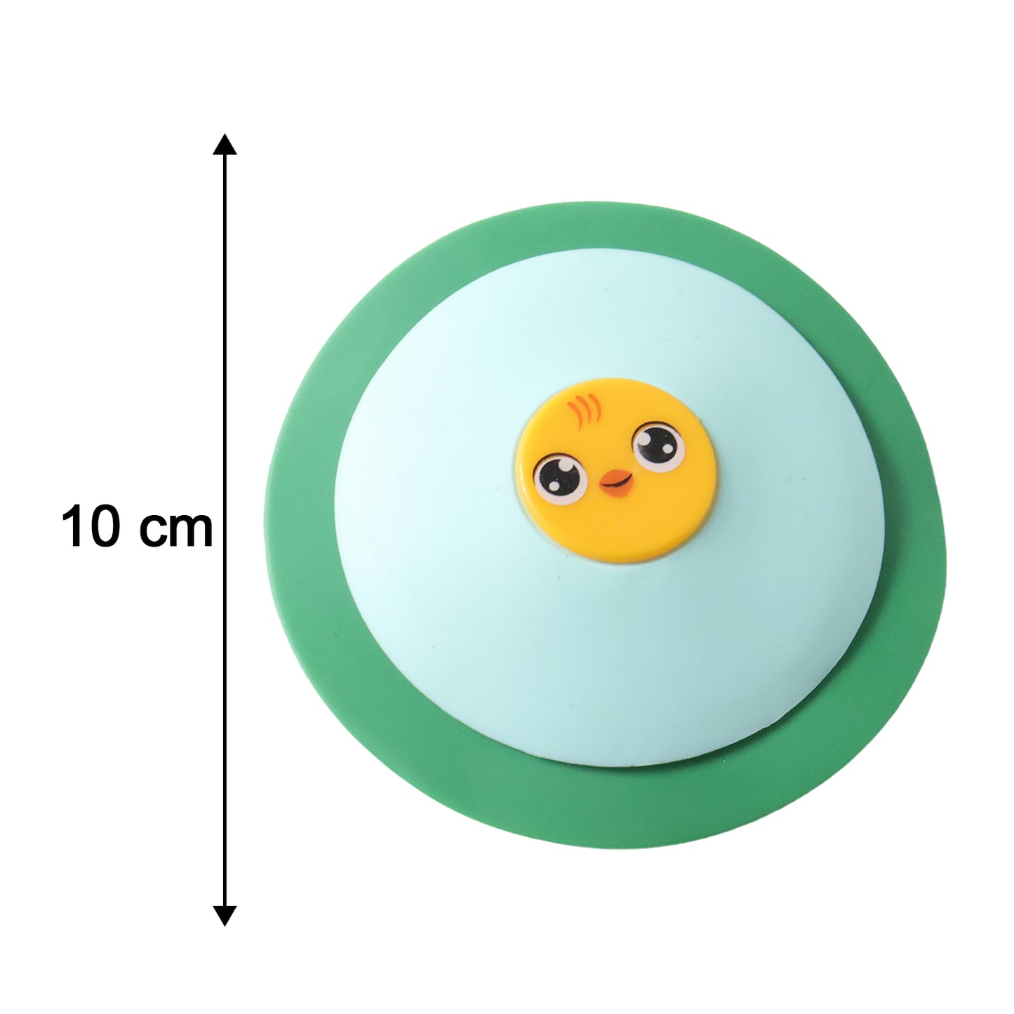 Cute Duck Design Silicone Sink Drain Stopper with Suction Base 1 Pc