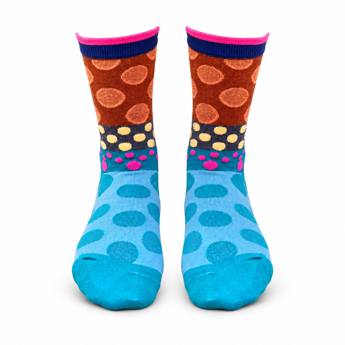 Detailed view of ankle length socks soft cotton.