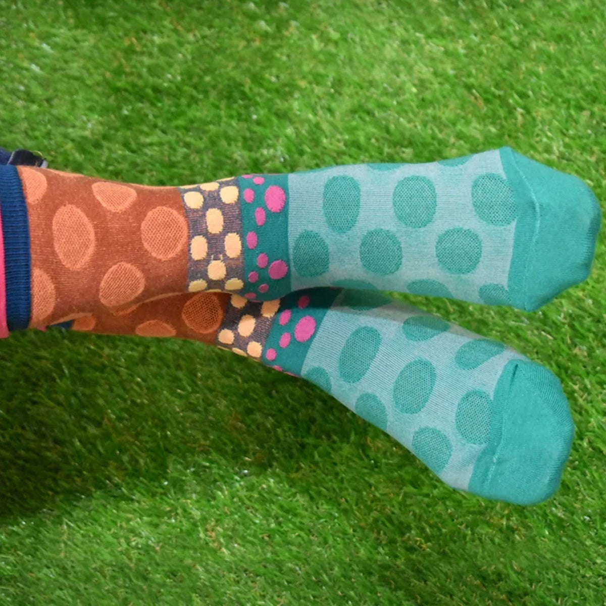 Details of ankle length socks soft cotton.