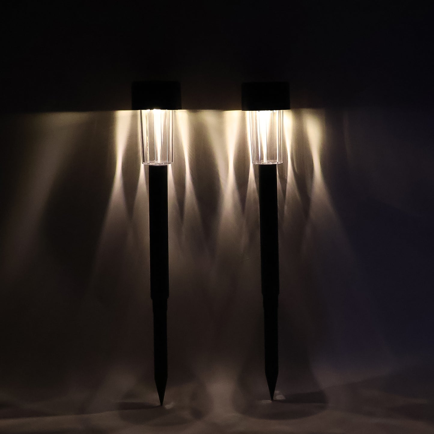 Solar-Powered LED Garden Spike Light Set (31x5cm / 2 Pc)