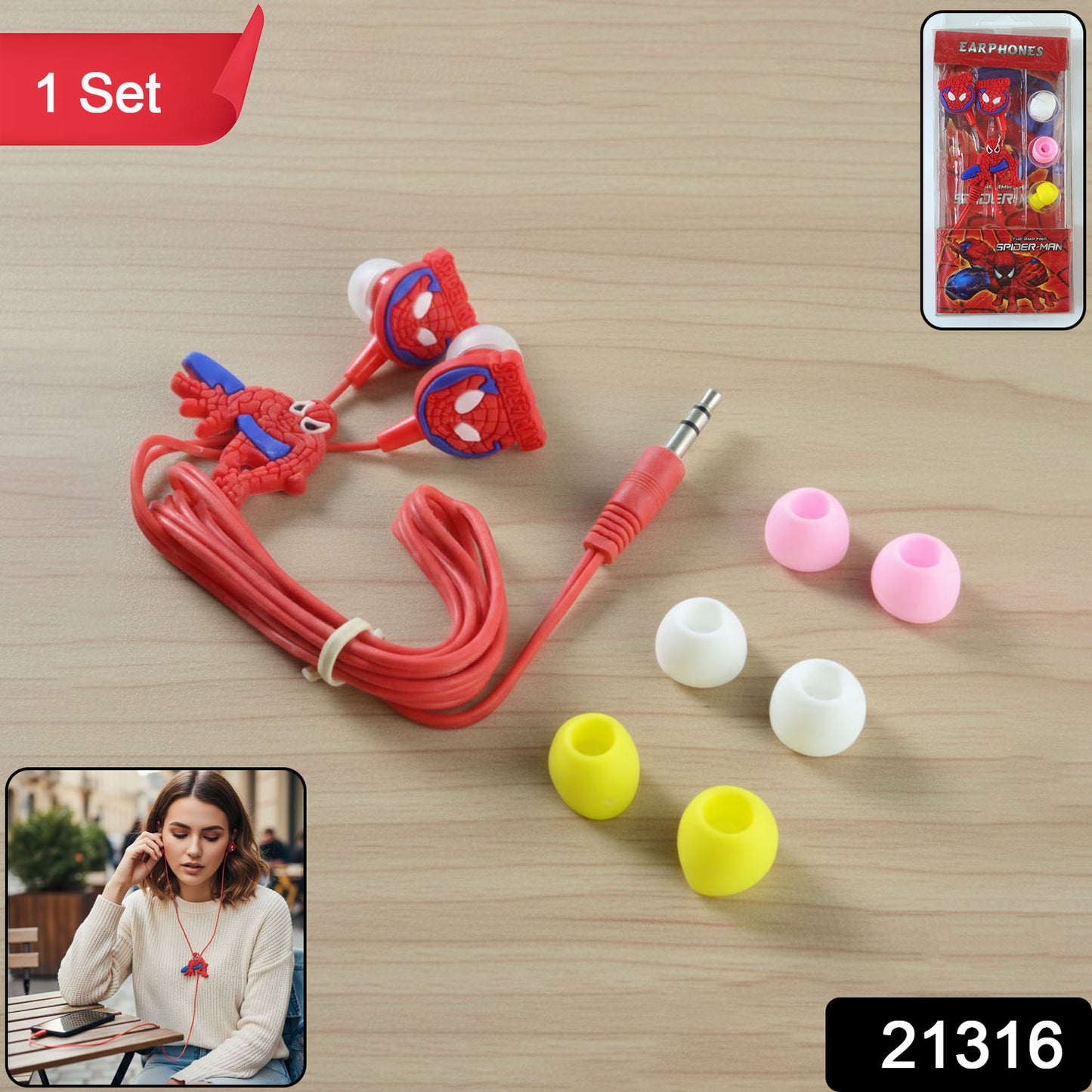 Cartoon Earphones