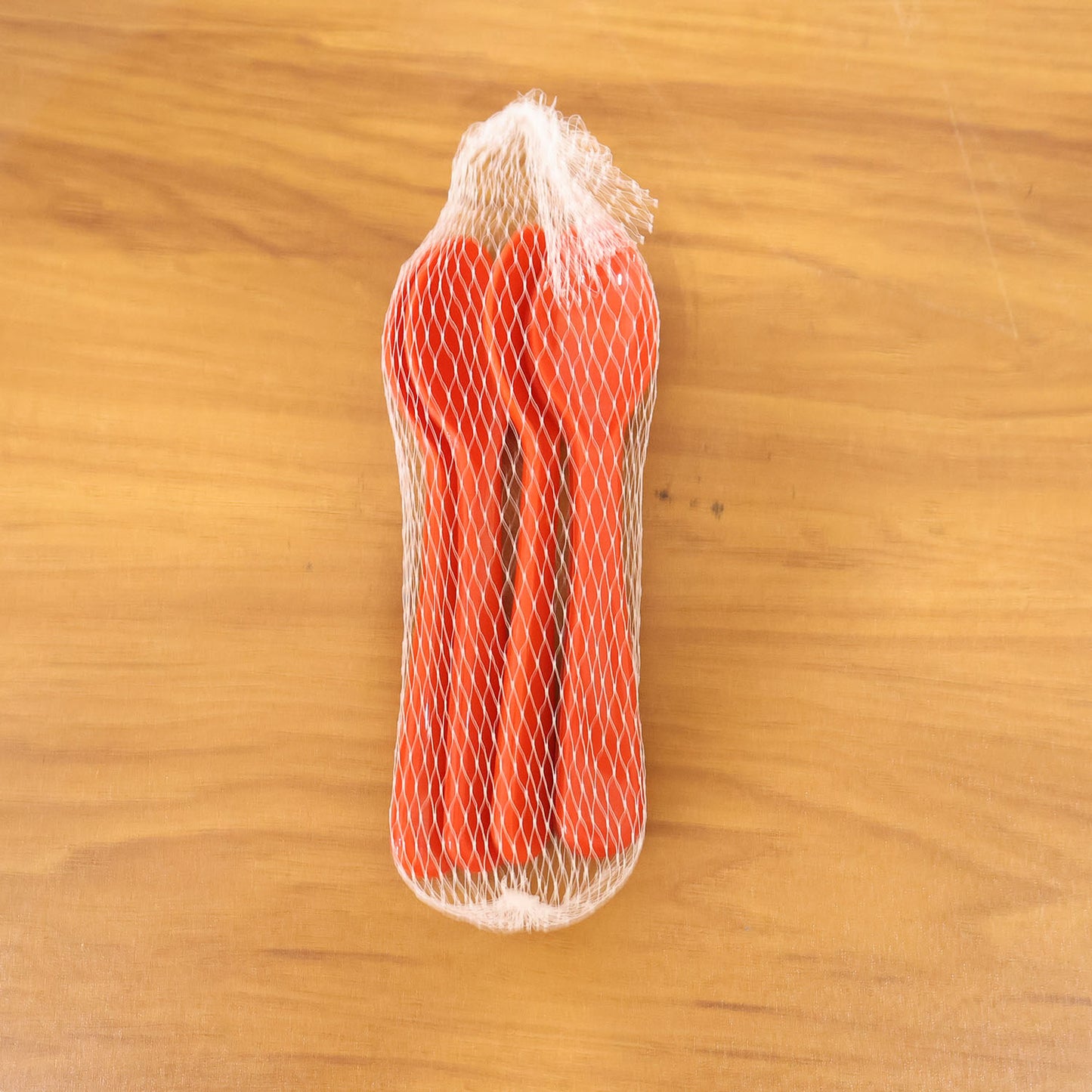 Food Plastic Spoon Set Table Spoon Tea Spoon Coffee Spoon Heat Resistant 5 Pc