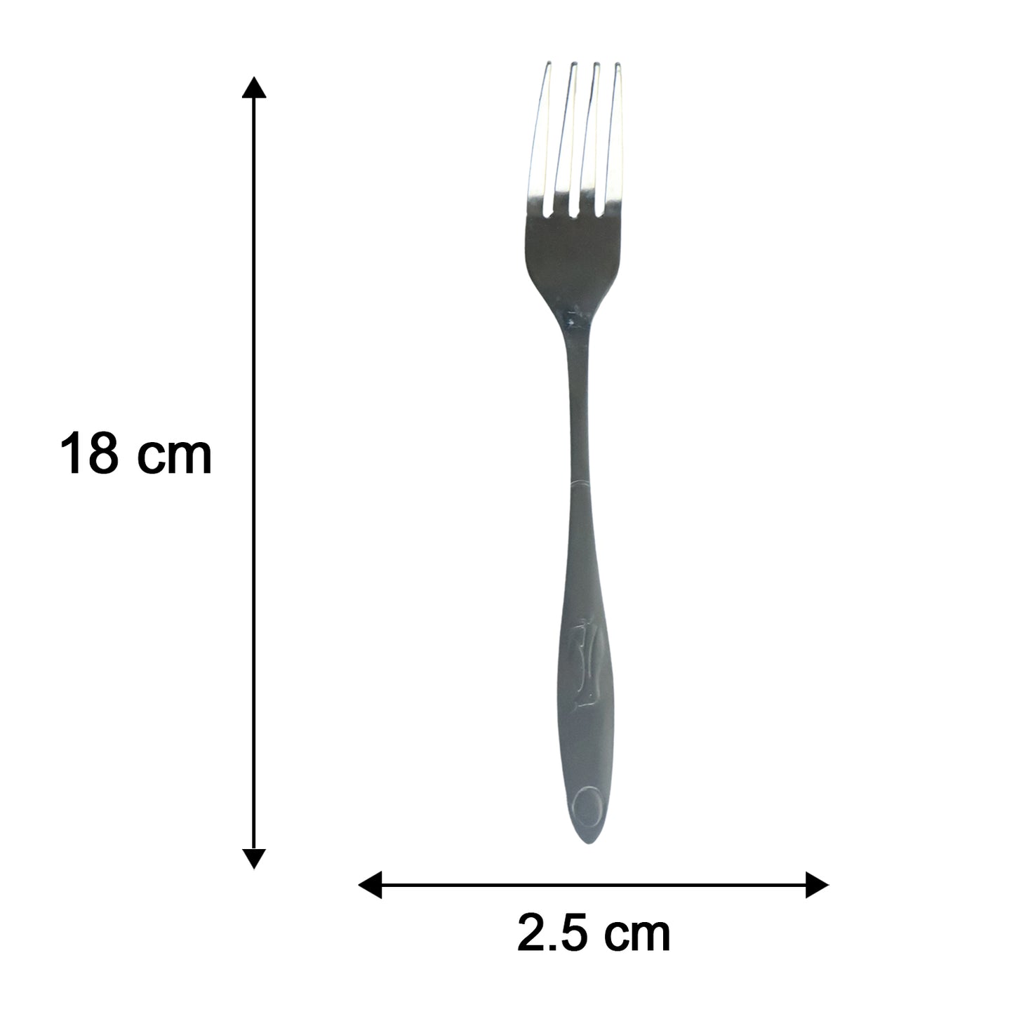 Portable Stainless Steel Cutlery Set Spoon Fork Chopsticks with Pouch (4 Pc Set)