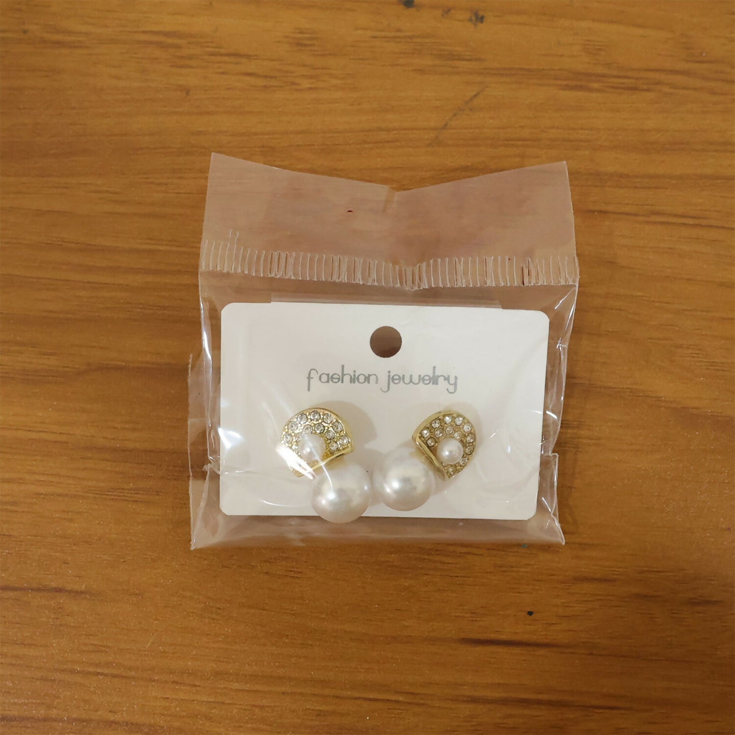 Luxury Crystal & Pearl Drop Earrings for Women & Girls – Gold Plated Designer Statement Earrings