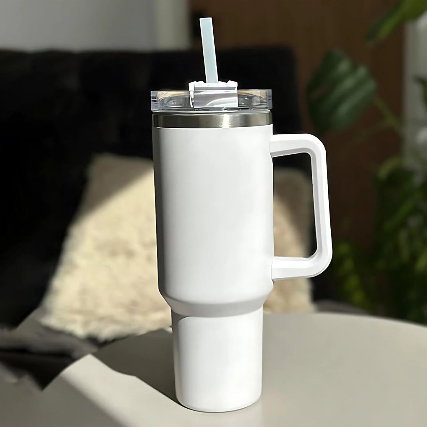 Customize / personalized White Extra Large Insulated Travel Mug (1200ML - 1 Pc)