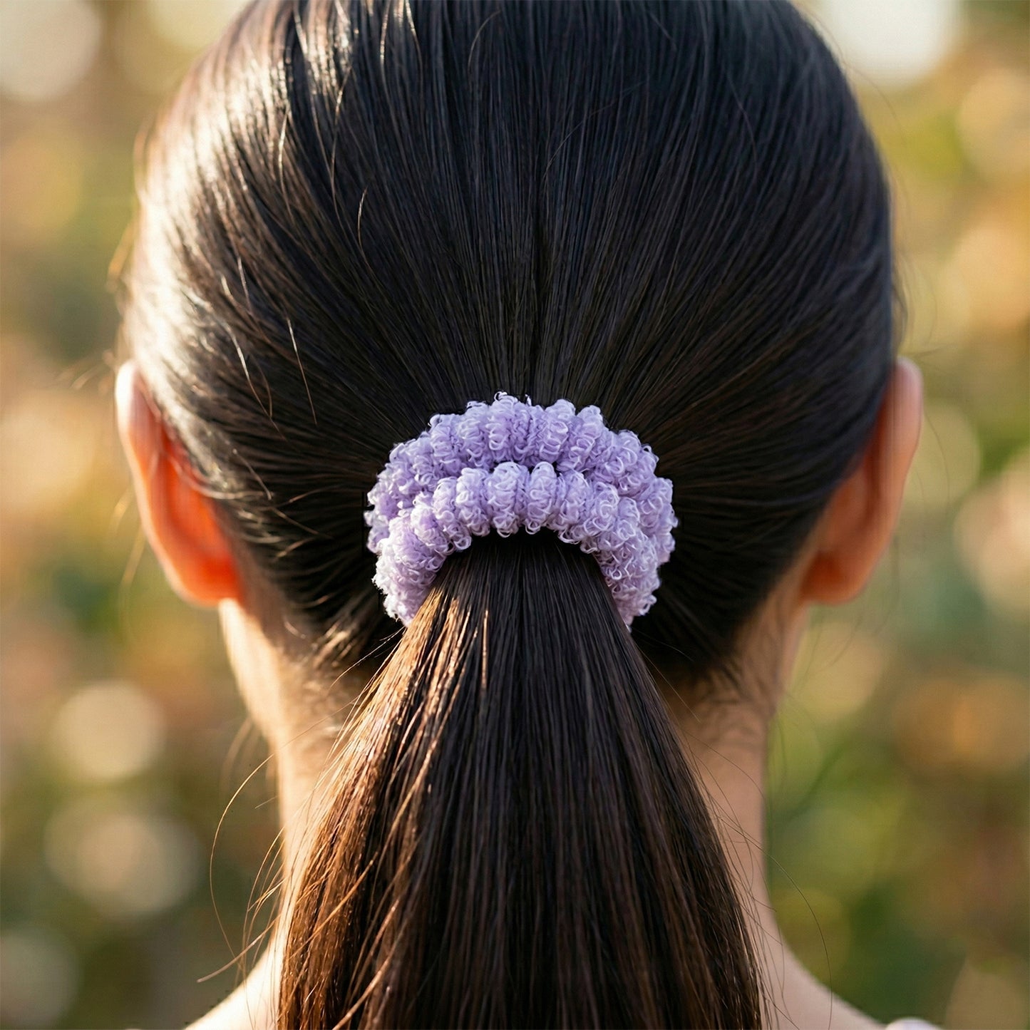 Soft Elastic Hair Bands Close-up
