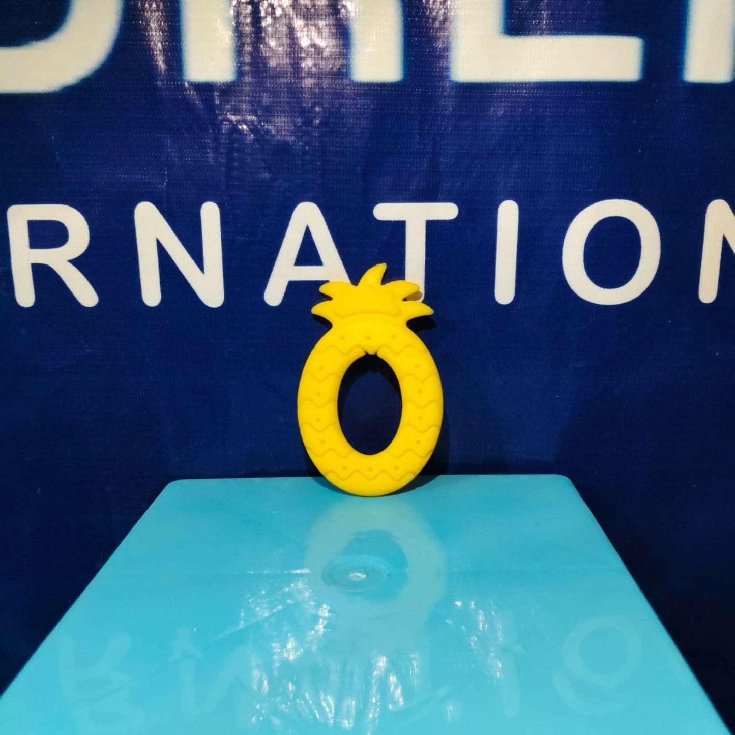 Pineapple shaped silicone Baby Teether