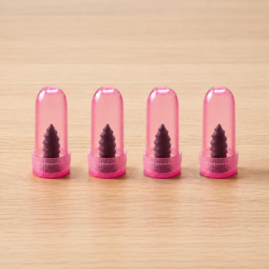 Pink screw-style tire puncture repair nail