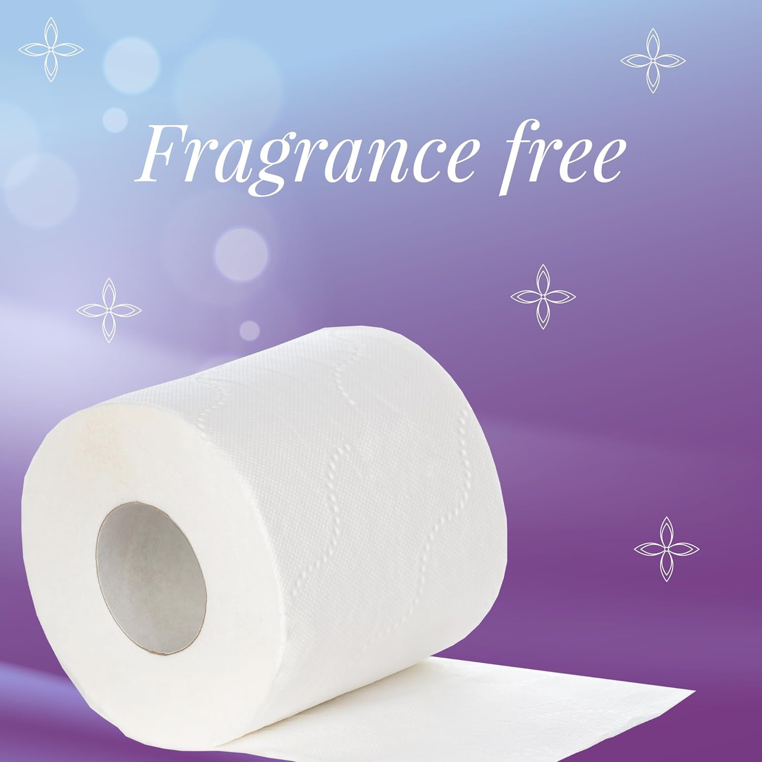 Toilet Tissue Rolls – Soft Embossed Bathroom Tissue, 220 Sheets × 10 Rolls