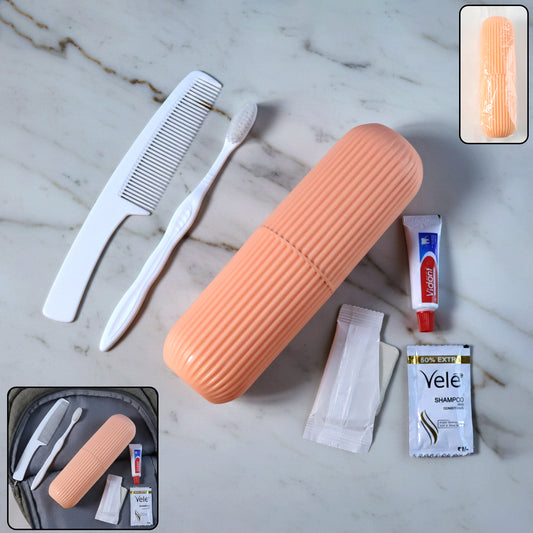 5-in-1 compact travel grooming kit