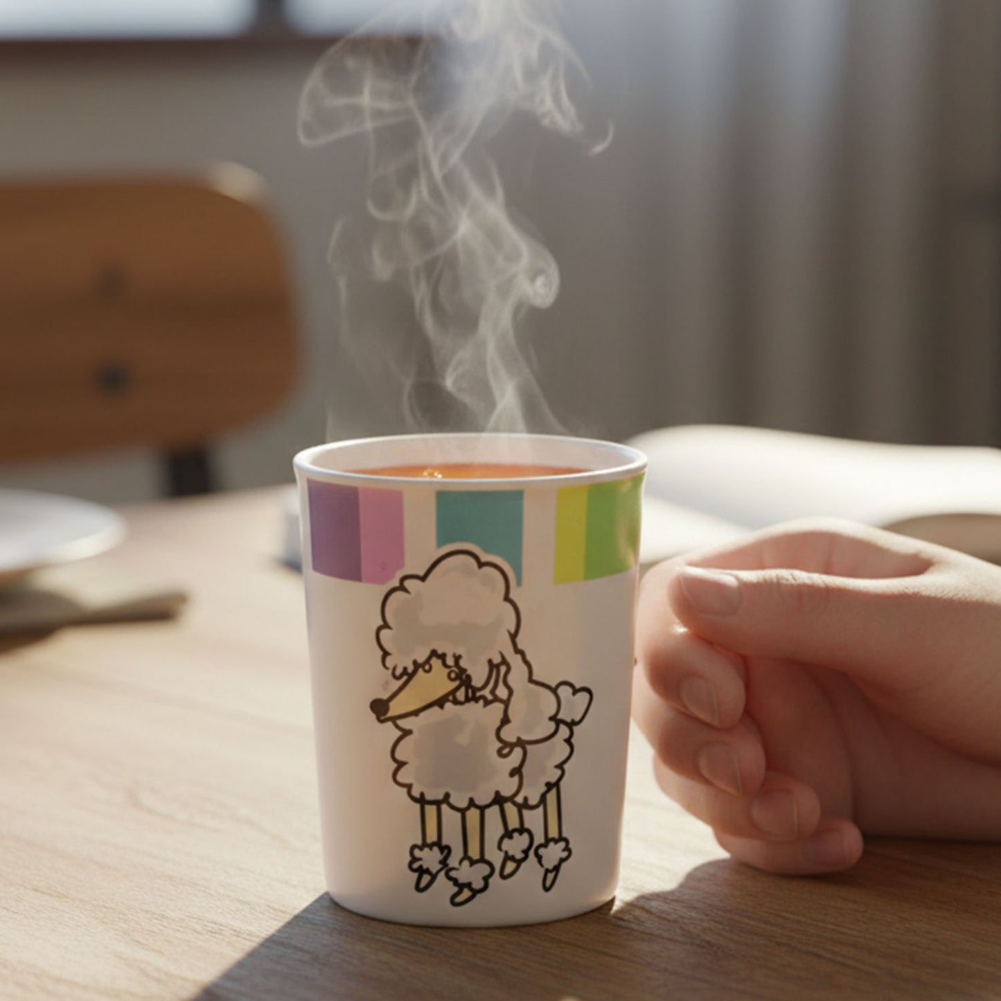 Cute Cartoon Melamine Drinking Glass (Approx 250ML / 1 Pc)