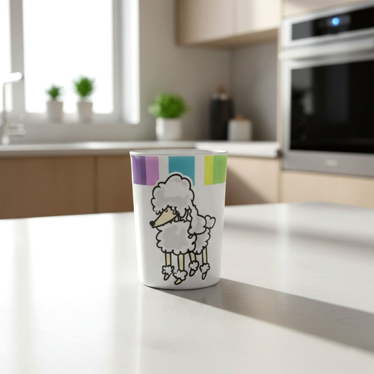 Cute Cartoon Melamine Drinking Glass (Approx 250ML / 1 Pc)