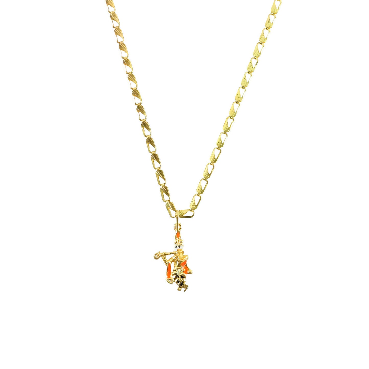 Lord Krishna Pendant with Chain – Eternal Divine Charm Necklace